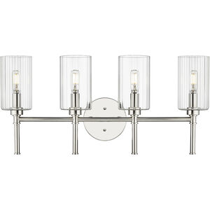 Chastine 4 Light 25.50 inch Bathroom Vanity Light